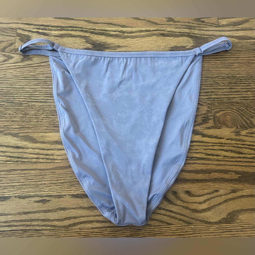 Good American Perfect Fit Bikini Bottom In Purple/Blue Size 5 New